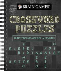 Brain Games - Crossword Puzzles (Chalkboard #2): Boost Your Brainpower in Minutes Volume 2