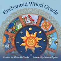 Enchanted Wheel Oracle: 45 Round Cards with Hand-Painted Art-- Explore Spiritual Pathways, Portals, and Elemental Energy with the Celtic Wheel of the
