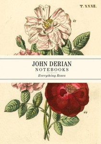 John Derian Paper Goods: Everything Roses Notebooks voorzijde