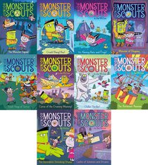The Junior Monster Scouts Tiny-But-Terrifying Collected Set: The Monster Squad; Crash! Bang! Boo!; It's Raining Bats and Frogs!; Monster of Disguise;