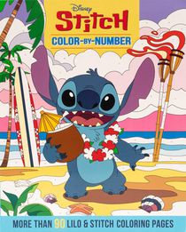 Editors of Thunder Bay Press: Disney Stitch Color-By-Number