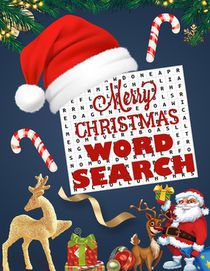 Merry Christmas word search.: Easy Large Print word search Puzzle Book for Adults, Kids & Everyone for the 25 Days of Christmas.