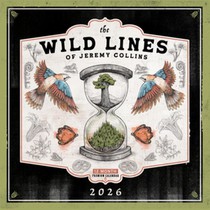 The Wild Lines of Jeremy Collins 2026: 12-Month Wall Calendar