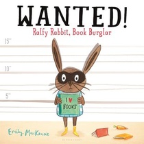 Wanted! Ralfy Rabbit, Book Burglar voorzijde