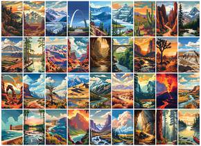 Love Our National Parks 1000-Piece Puzzle