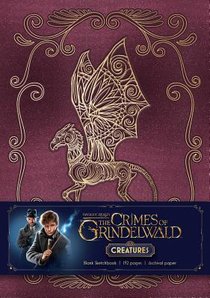 Fantastic Beasts: The Crimes of Grindelwald: Magical Creatures Hardcover Blank Sketchbook voorzijde