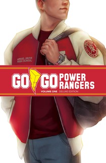 Go Go Power Rangers Book One Deluxe Edition HC voorzijde