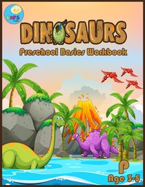 Dinosaurs Preschool basic workbook voorzijde