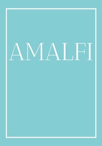 Amalfi: A decorative book for coffee tables, end tables, bookshelves and interior design styling Stack coastline books to add