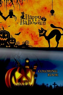 Happy Halloween Coloring Book: For children, Spooky Workbook!