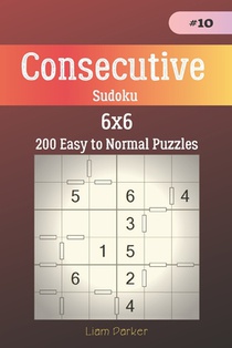 Consecutive Sudoku - 200 Easy to Normal Puzzles 6x6 vol.10