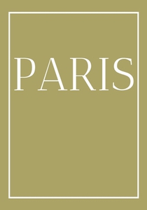 Paris: A colorful decorative book for coffee tables, end tables, bookshelves and interior design styling Stack city books to