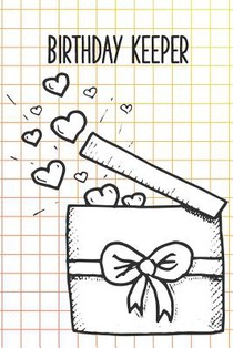 Birthday Keeper: Important Date Reminder Pastel Color Gridlines