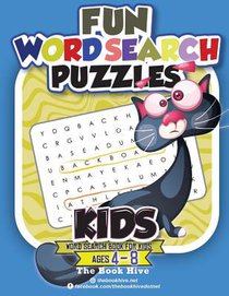 Fun Word Search Puzzles Kids: Word Search Books for Kids Ages 4-8