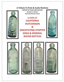 California Hutchinson & Gravitating Stopper Soda & Mineral Water Bottles