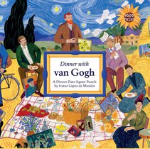 Dinner with van gogh: a 1000-piece dinner date jigsaw puzzle