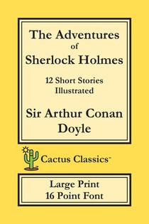 The Adventures of Sherlock Holmes (Cactus Classics Large Print) voorzijde