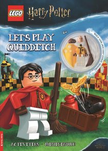 LEGO® Harry Potter™: Let's Play Quidditch Activity Book (with Cedric Diggory minifigure) voorzijde