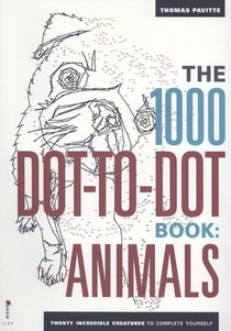 The 1000 Dot-To-Dot Book: Animals voorzijde