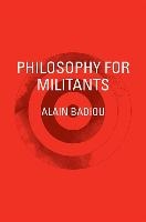 Philosophy for Militants voorzijde