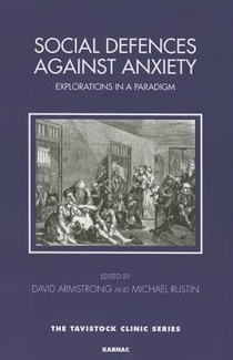 Social Defences Against Anxiety voorzijde