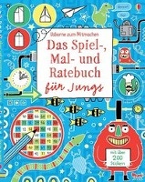 Das Spiel-, Mal- und Ratebuch für Jungs voorzijde