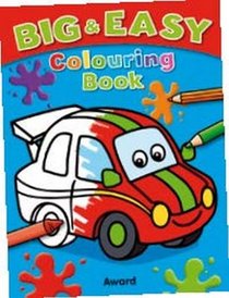 Big & Easy Colouring Books: Car