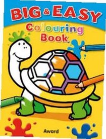 Big & Easy Colouring Books: Tortoise