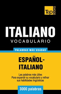 Vocabulario espanol-italiano - 3000 palabras mas usadas
