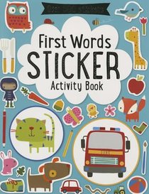 First Words Sticker Activity Book voorzijde