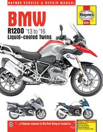 BMW R1200 dohc liquid-cooled Twins (13 - 16) Haynes Repair Manual