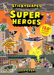 Stickyscapes Superheroes