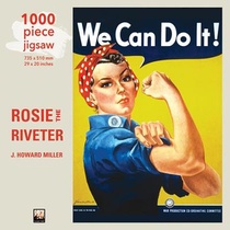 Adult Jigsaw Puzzle J. Howard Miller: Rosie the Riveter Poster