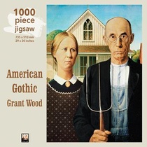 Adult Jigsaw Puzzle Grant Wood: American Gothic