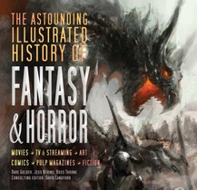 The Astounding Illustrated History of Fantasy & Horror voorzijde