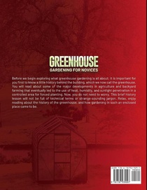 GREENHOUSE GARDENING FOR NOVICES