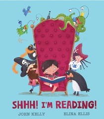 Shhh! I'm Reading! voorzijde