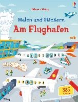 Malen und Stickern: Am Flughafen voorzijde