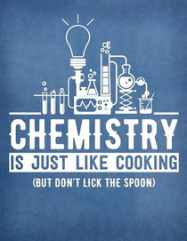 Hexagonal Chemistry Lab Book: 8.5 X 11 Chemistry School Graph Paper Chemistry Is Like Cooking But Don't Lick the Spoon