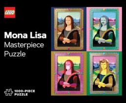 LEGO Masterpiece Puzzle: Mona Lisa 1000-Piece Puzzle