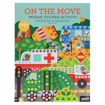 Mosaic Sticker Activity: On the Move