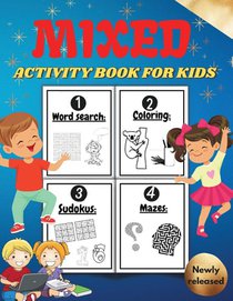 Mixed Activity Book for Kids