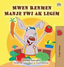 I Love to Eat Fruits and Vegetables (Haitian Creole Book for Kids)