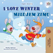 I Love Winter (English Slovak Bilingual Children's Book)