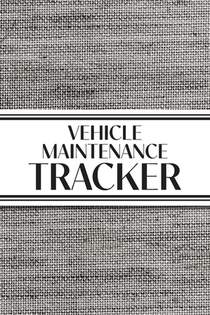 Vehicle Maintenance Tracker (Textured Paper Charcoal)