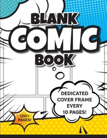 Blank Comic Book (Blue & Yellow)