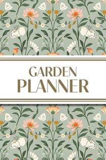 Garden Planner (Cottagecore Spring Mirrored Pattern)