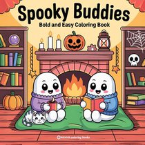 Bold & Easy Spooky Buddies Coloring Book