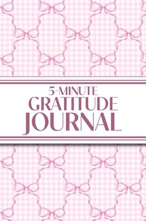 5-Minute Gratitude Journal (Pink Bows & Gingham)