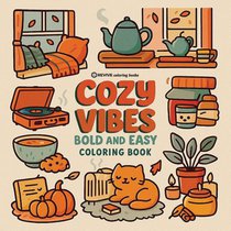 Bold & Easy Cozy Vibes Coloring Book